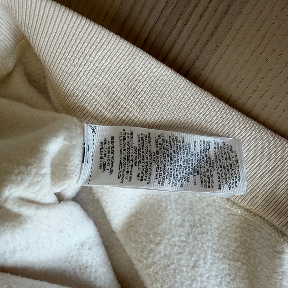 Polo Ralph Lauren Polo Bear Sweatshirt XL Cream - Picture 8 of 8